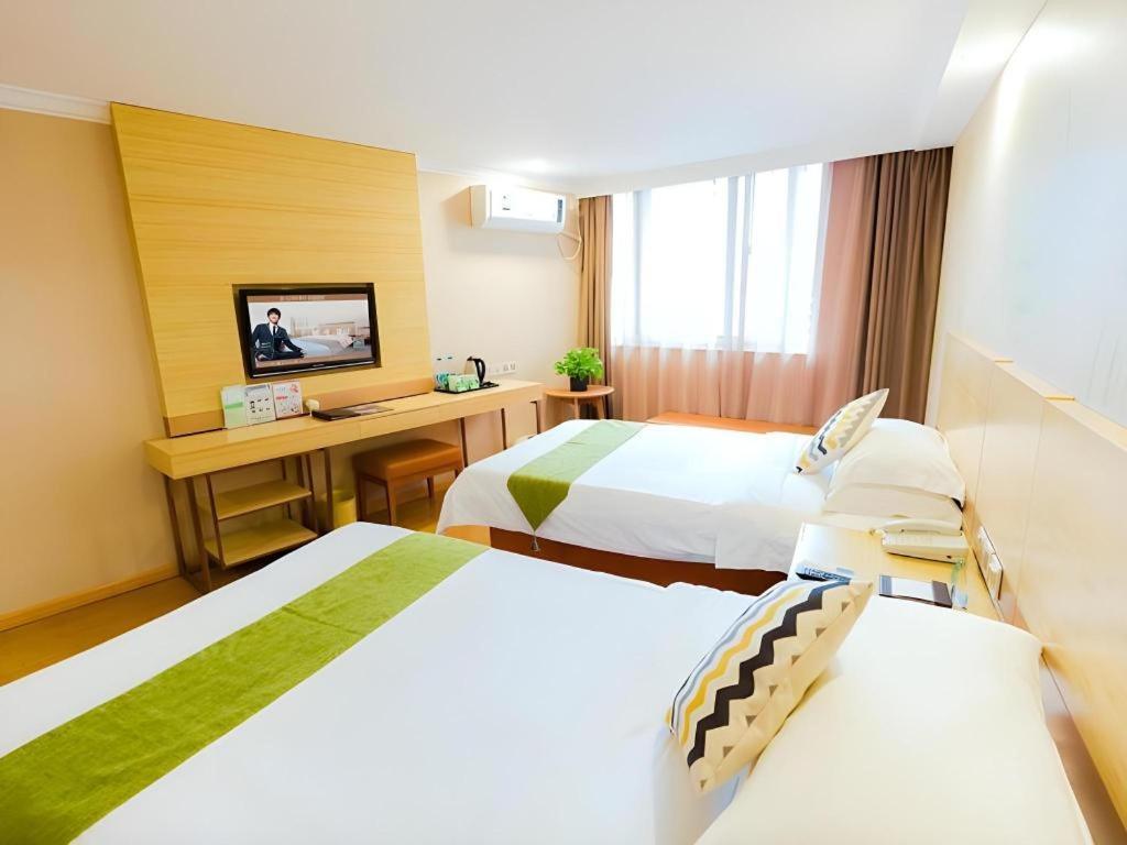 Greentree Inn Shanghai Guangxin Road Tongji Hospital Express Hotel Exterior photo
