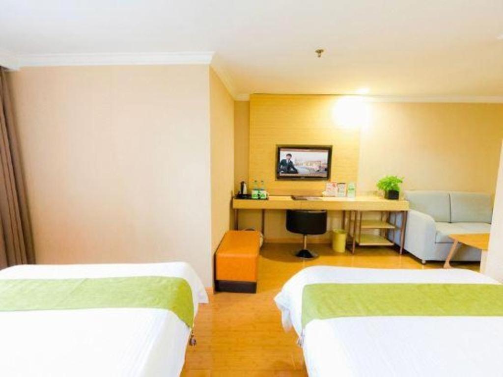 Greentree Inn Shanghai Guangxin Road Tongji Hospital Express Hotel Exterior photo