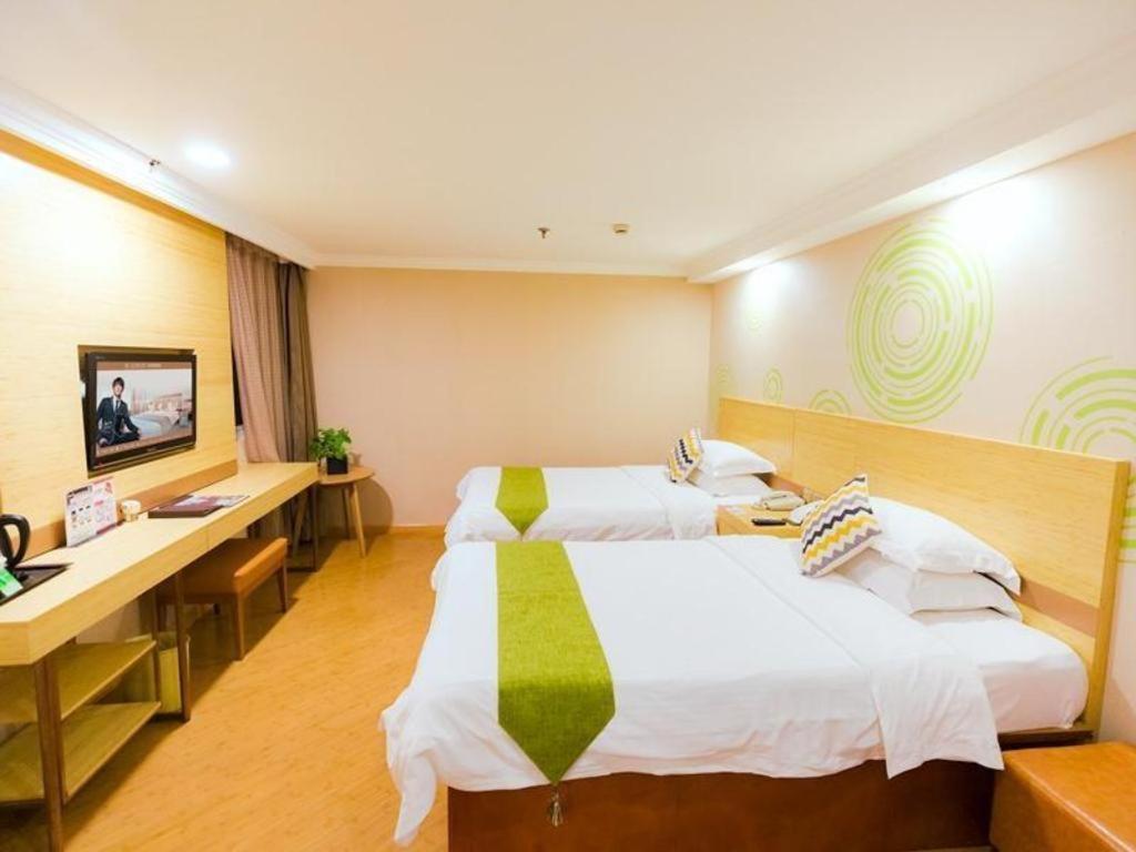 Greentree Inn Shanghai Guangxin Road Tongji Hospital Express Hotel Exterior photo