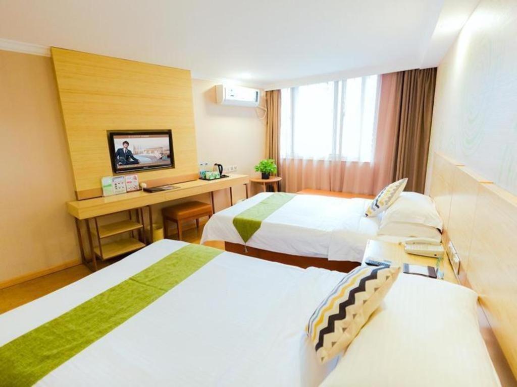 Greentree Inn Shanghai Guangxin Road Tongji Hospital Express Hotel Exterior photo